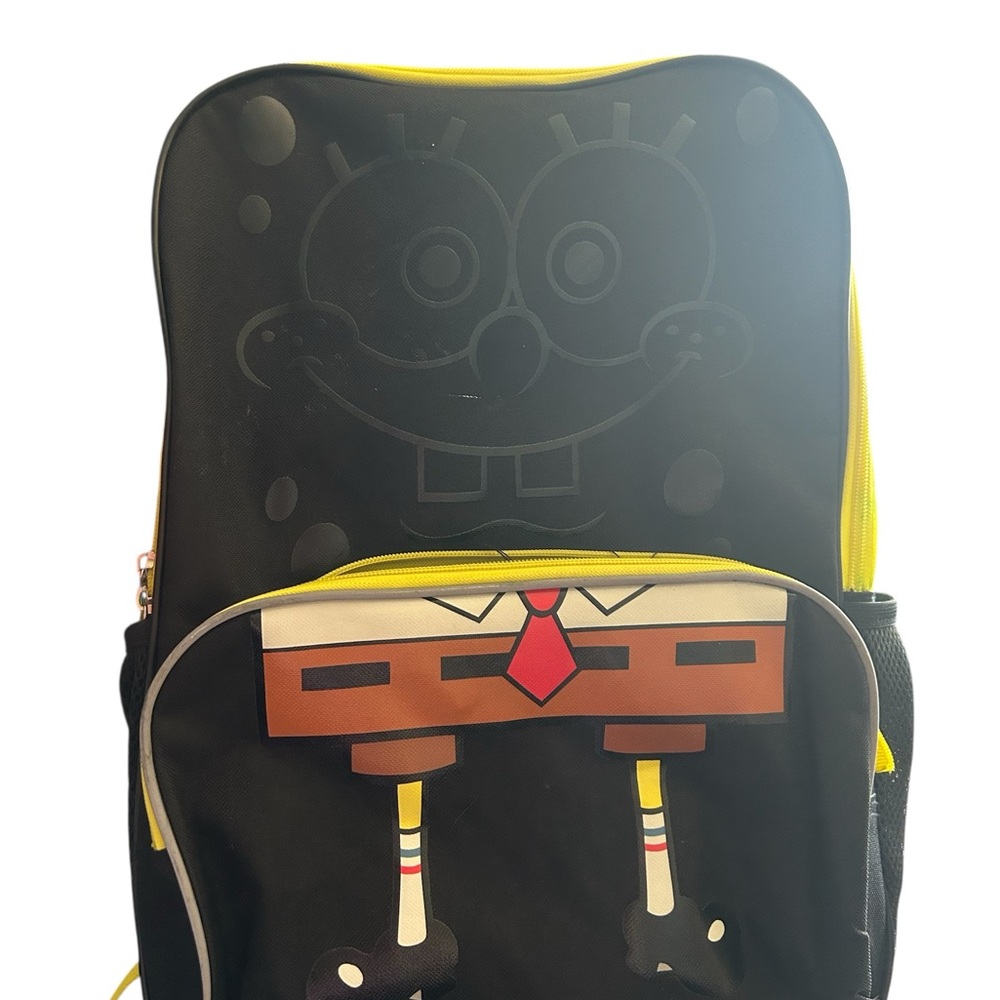 SpongeBob SquarePants Black and Yellow Backpack